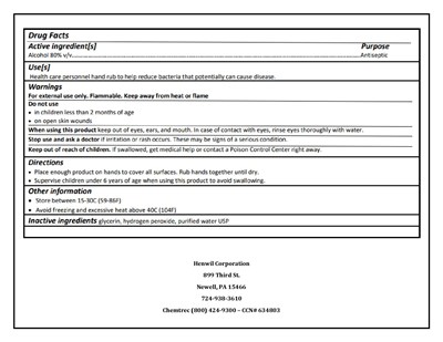 Drum Label Drug Facts (Tize All Drum Label Page 002)